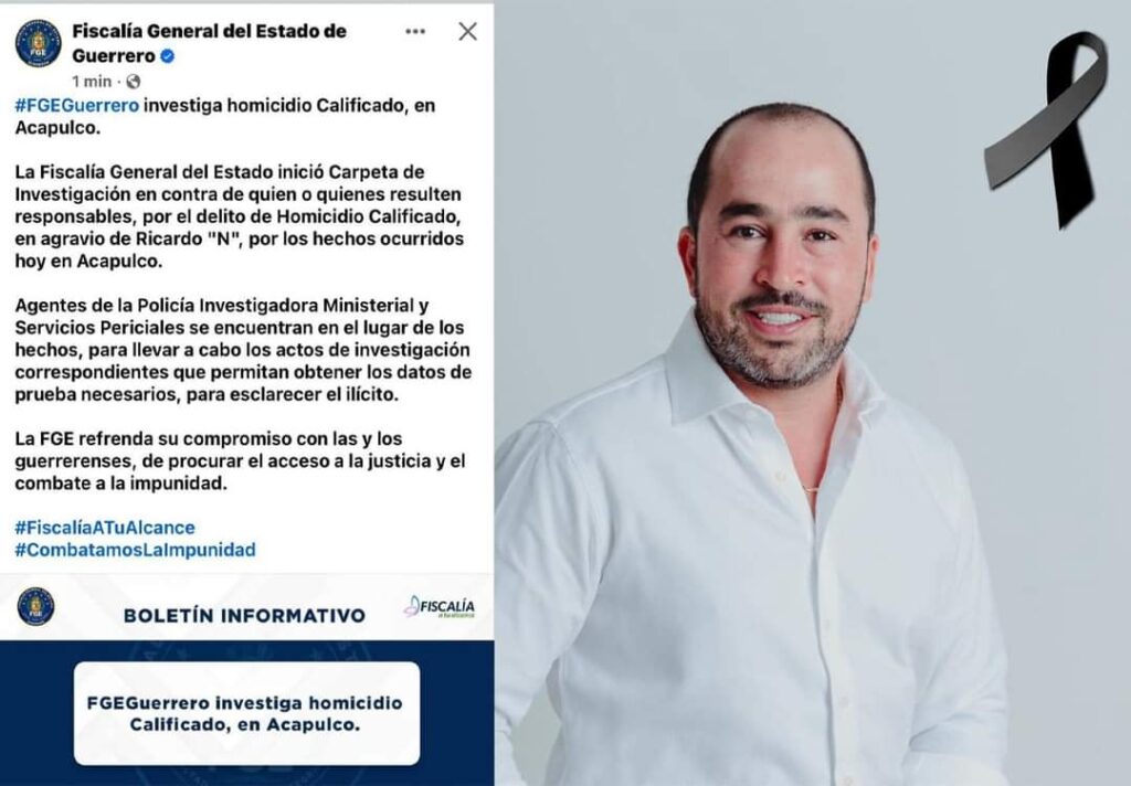 Matan A Balazos A Ricardo Taja Ramírez Aspirante A Diputado Por Morena De Acapulco 4099