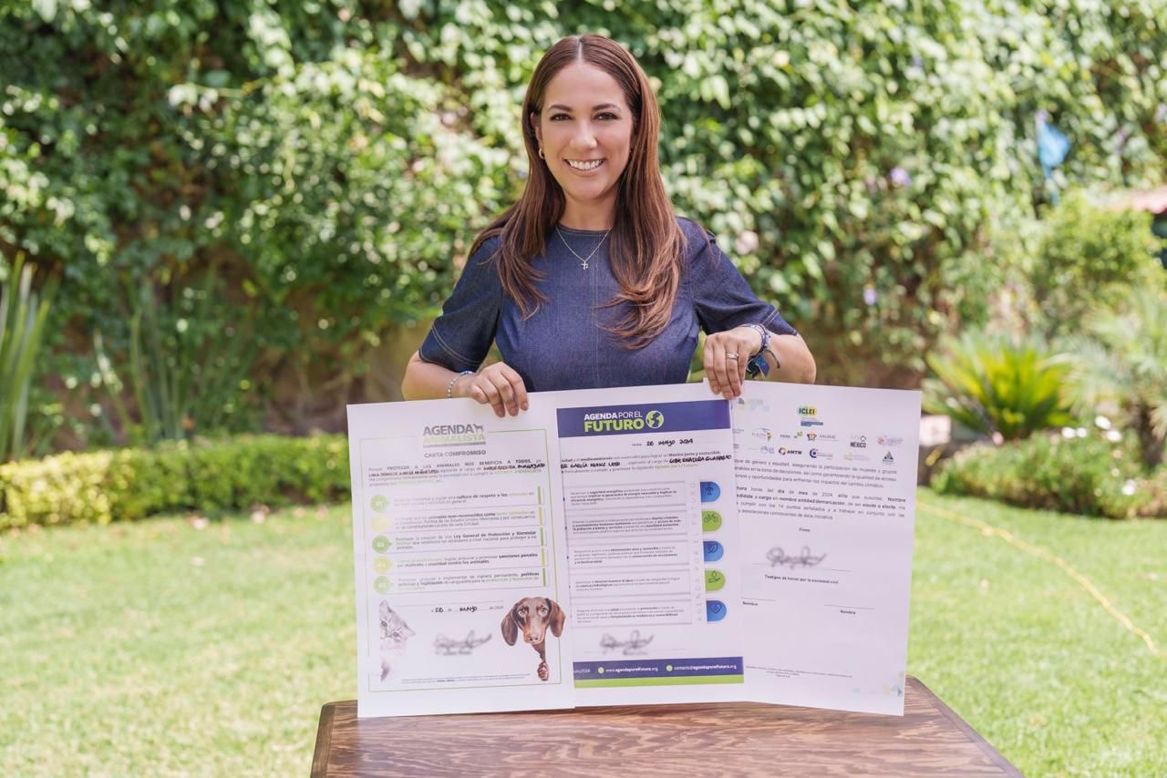 Libia Dennise García Muñoz Ledo Firma Compromisos Por El Medio Ambiente ...